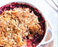 Apple Rhubarb Crumble