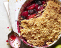 Apple and Berry Crumble