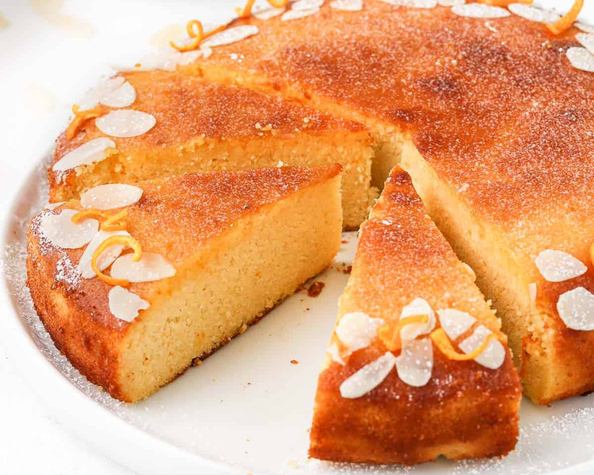 Flourless almond & Orange cake