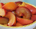 Fruit compote (plum nectarine peach )