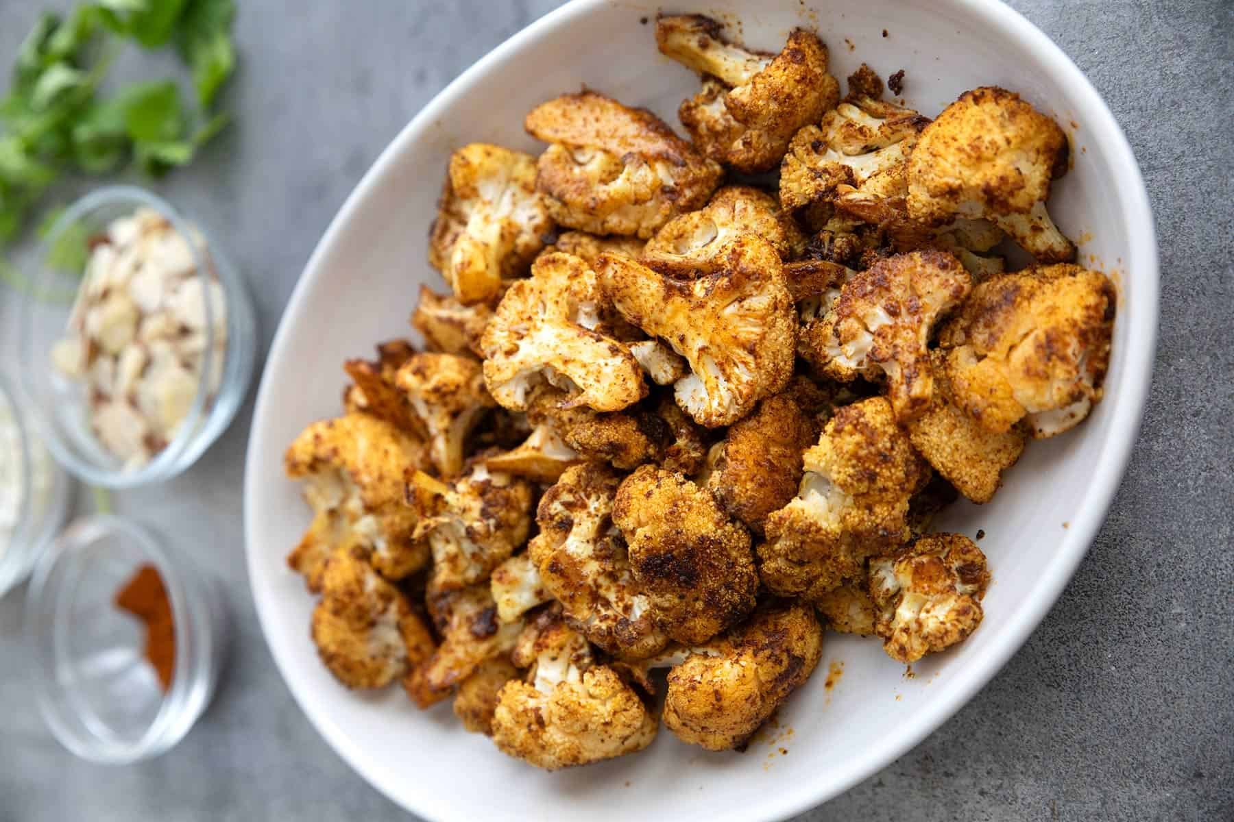 Moroccan Whole Roasted Cauliflower