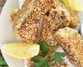 Quinoa Crumbed Hake