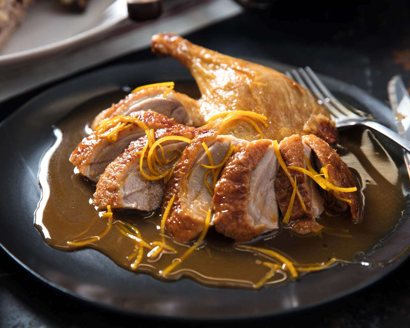 Roast Duck with Orange Sauce