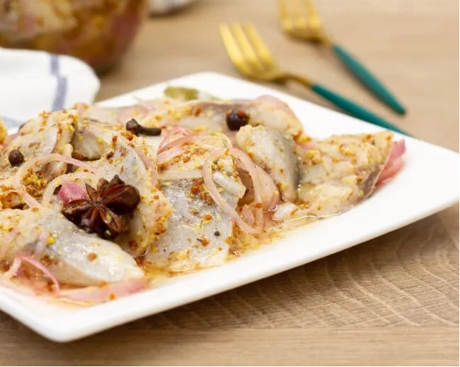 Spiced Thousand Island Herring