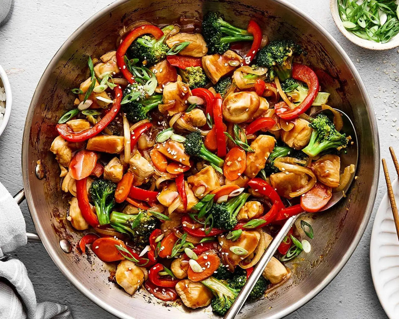 Stir-fry Chicken & Vegies