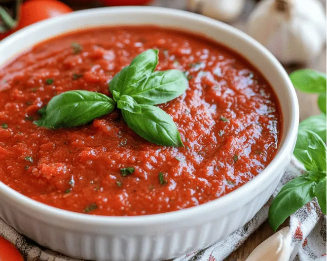 Tomato & Basil Sauce