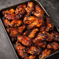 Roasted Orange Honey Chicken Wings